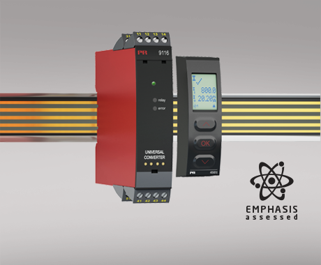 PR 9116A-EMP Universal converter, EMPHASIS assessed