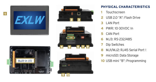 exlw-touchscreen-hmi-controller-process-control-industrial-automation-plc